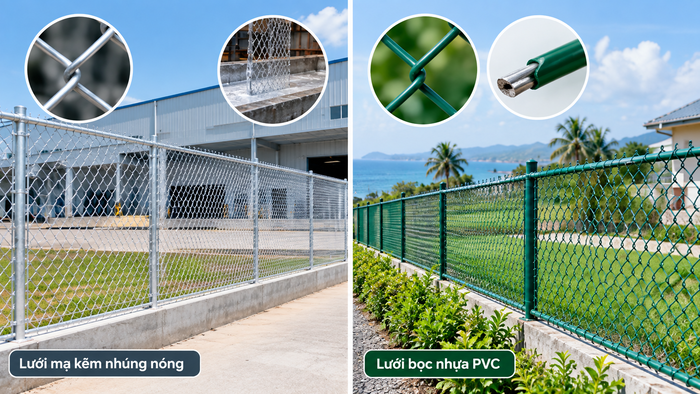 Ảnh: Các loại lưới b40